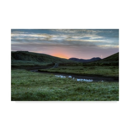 Maciej Duczynski 'Iceland Landscape 16' Canvas Art,30x47